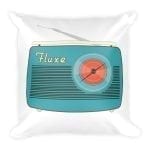 Fluxebrand | Retro Radio Square Pillow