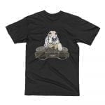 Black DJ Dog T-shirt | Fluxebrand | NWA