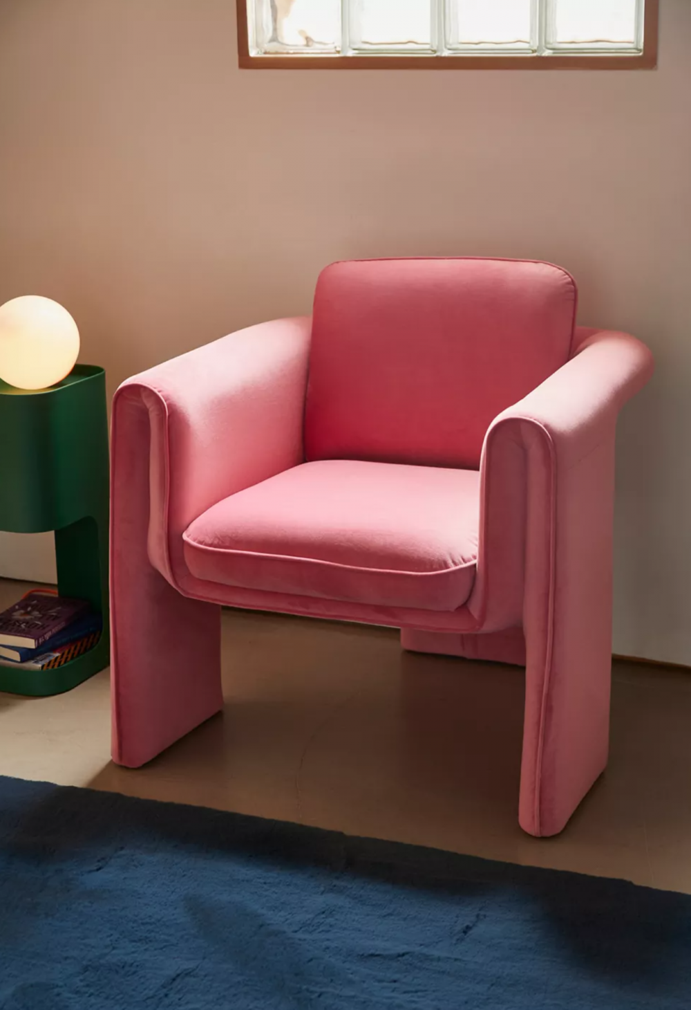 Pink Velvet Chair | Home Decor